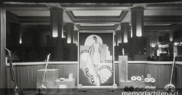MC0049791 - Pie de página: Enceradoras eléctricas. 25 de marzo de 1930. Archivo Fotográfico de CHILECTRA