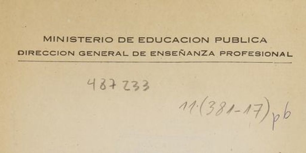 Plan de estudios de la Escuela Nacional de Artes Gráficas