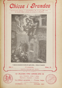 Chicos i grandes: año 1, número 21, 1a. quincena de junio de 1909