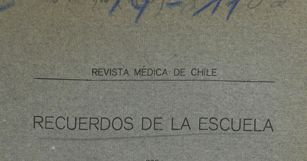 Recuerdos de la escuela