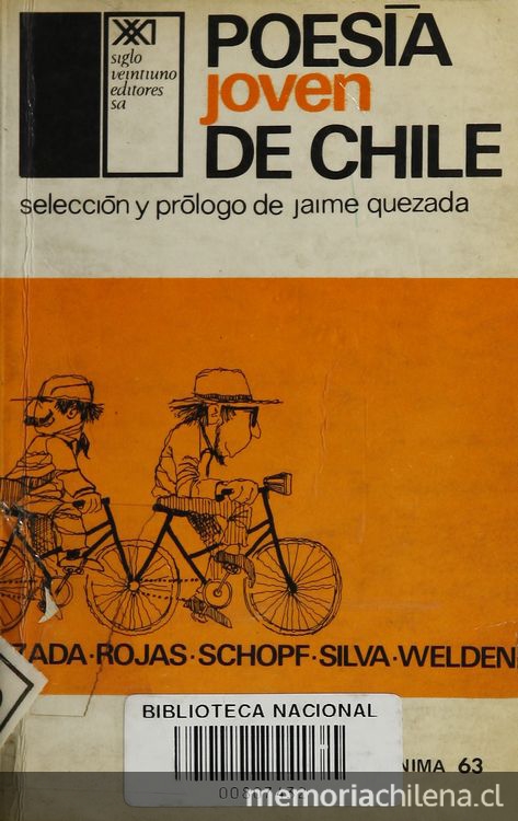 Portada de Poesía joven de Chile