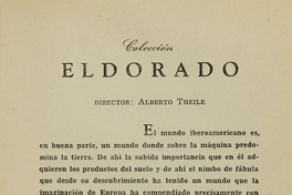 Presentación de la Colección Eldorado de la editorial Cruz del Sur, en 1943.