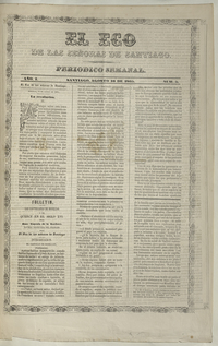 El eco de las señoras. Año 1, número 5, 10 de agosto de 1865