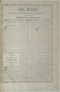El eco de las señoras. Año 1, número 9, 7 de septiembre de 1865