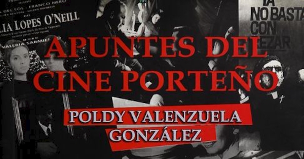 Portada de Apuntes del cine porteño de Poldy Valenzuela, publicado en el año 2003