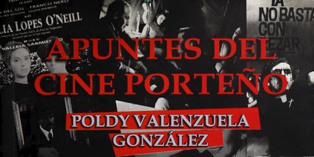 Portada de Apuntes del cine porteño de Poldy Valenzuela, publicado en el año 2003