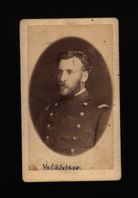 Retrato de un hombre con uniforme, hacia 1880