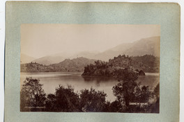 Laguna de Aculeo, hacia 1900