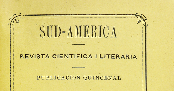 Sud-América. Tomo 2, 25 de octubre de 1873