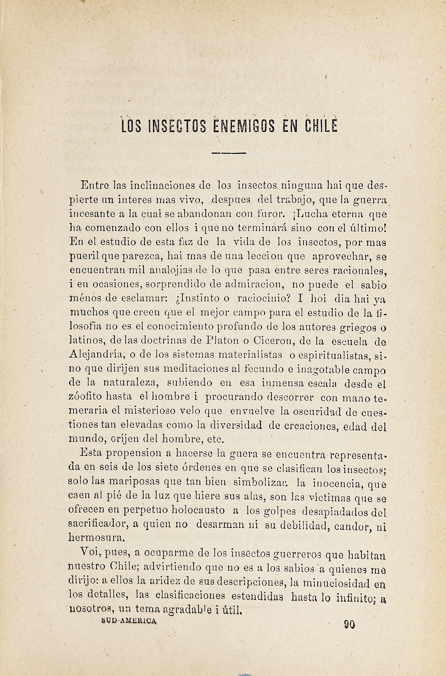 Sud-América. Tomo 2, 10 de marzo de 1874