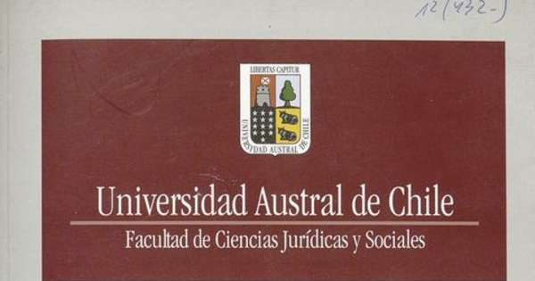 "Presentación del libro del profesor Kamel Cazor Aliste", Revista de Derecho, (v.14): 293-298, julio, 2003.