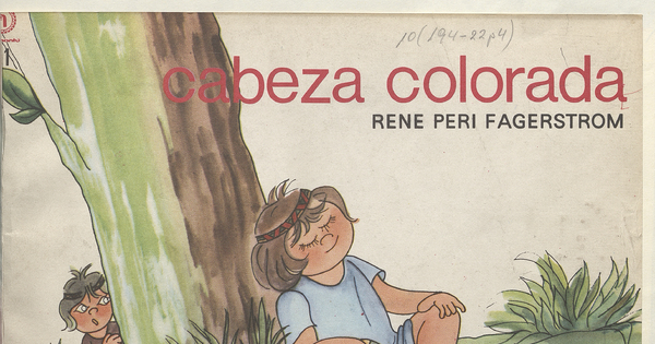 Portada de Cabeza colorada, 1972