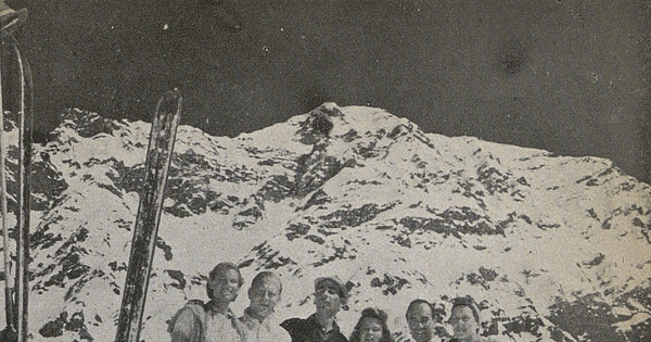 Esquiadores en Portillo