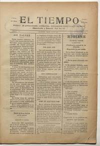 El Tiempo, número 13, 20 de agosto de 1927