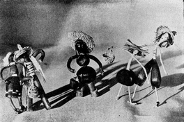 Juguetes, realizados en la Escuela de Artes Aplicadas, 1935