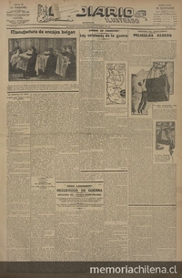 El Diario ilustrado. Santiago. N° 6550. (10 de abril de 1920). p.1 y p.3.