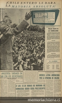 El Diario ilustrado. Santiago. Del N° 246 al N° 257.