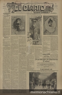 El Diario Ilustrado. Santiago. N° 204. (24 de octubre de 1902).