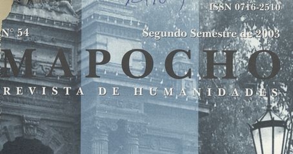 "El Diario Ilustrado: modernidad y ensoñación identitaria". Mapocho N° 54. Universitaria.