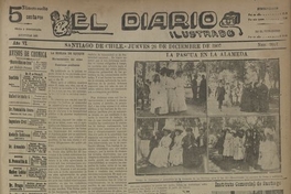 El Diario Ilustrado. Santiago. N° 2051. (26 de diciembre de 1907).