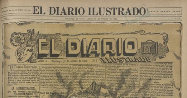 El Diario Ilustrado. Santiago. N° 91 (31 de marzo de 1952).