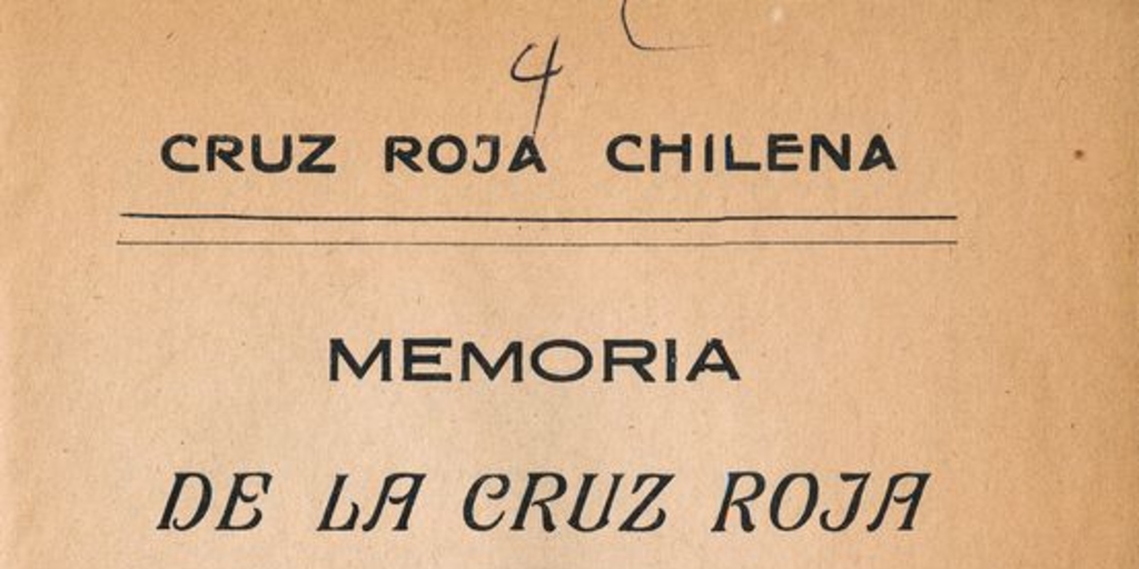 Memoria de la Cruz Roja de San Bernardo: Ano 1929