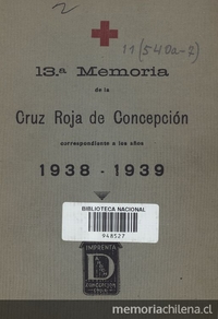 Memoria: correspondiente a los anos 1938-1939