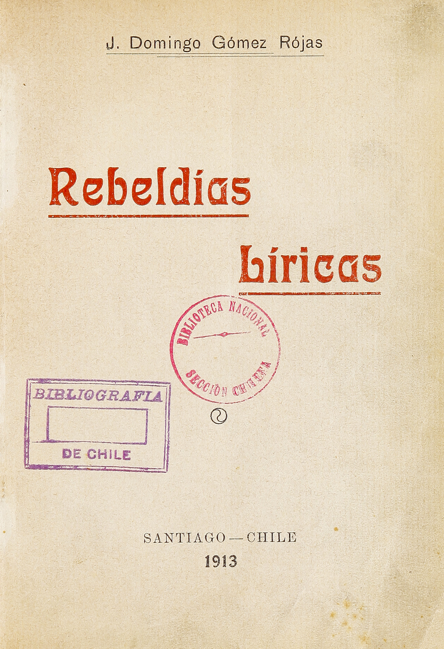 Rebeldías líricas