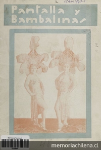  Pantalla y Bambalinas. Santiago, año 1, nº 2, febrero de 1926.