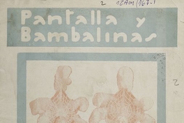  Pantalla y Bambalinas. Santiago, año 1, nº 2, febrero de 1926.