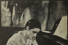 María Luisa Amenábar Prieto, protagonista de Luz y sombra, de Jorge Délano, en 1926.
