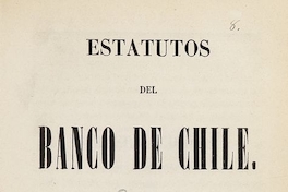Estatutos del Banco de Chile.
