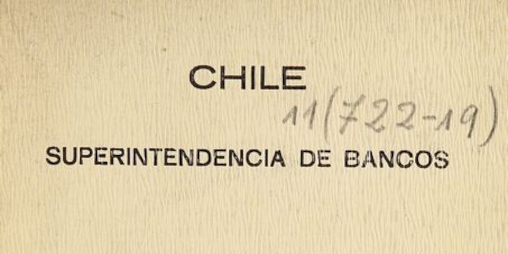 Proyecto de una nueva ley general de bancos: 1942.