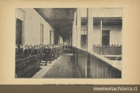 Pie de Foto: Corredores del Liceo de Señoritas "José Miguel Infante", 1926.