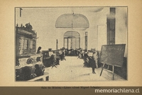 Pie de Foto: Sala de Música del Liceo de Señoritas "José Miguel Infante", 1926.