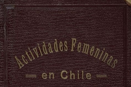 "La enseñanza femenina particular en Chile"