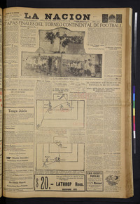 Portada de La Nación. Año X, número 3572, 26 de octubre de 1926