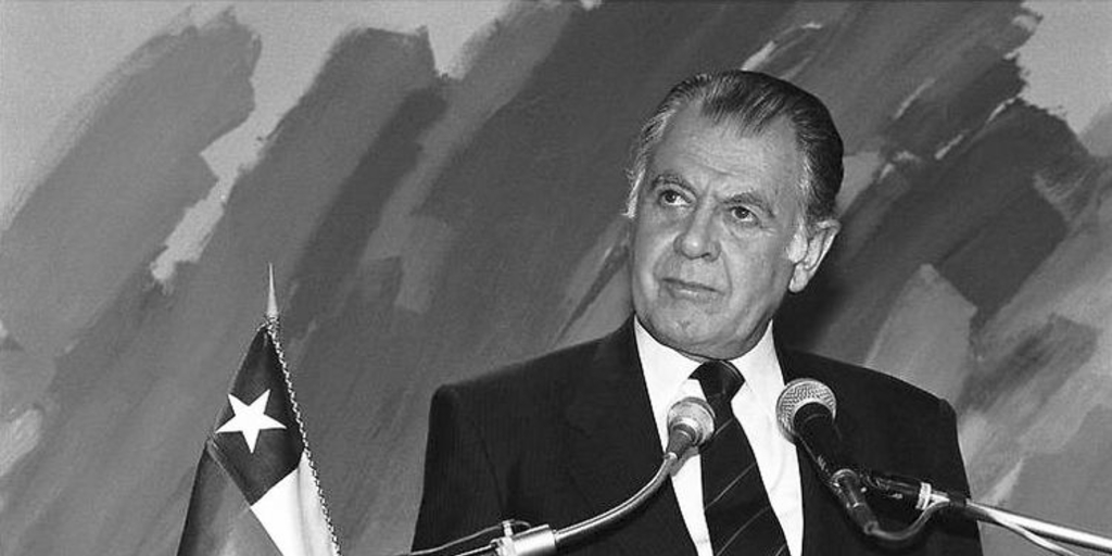 Patricio Aylwin, candidato presidencial de la Concertación, 1989.