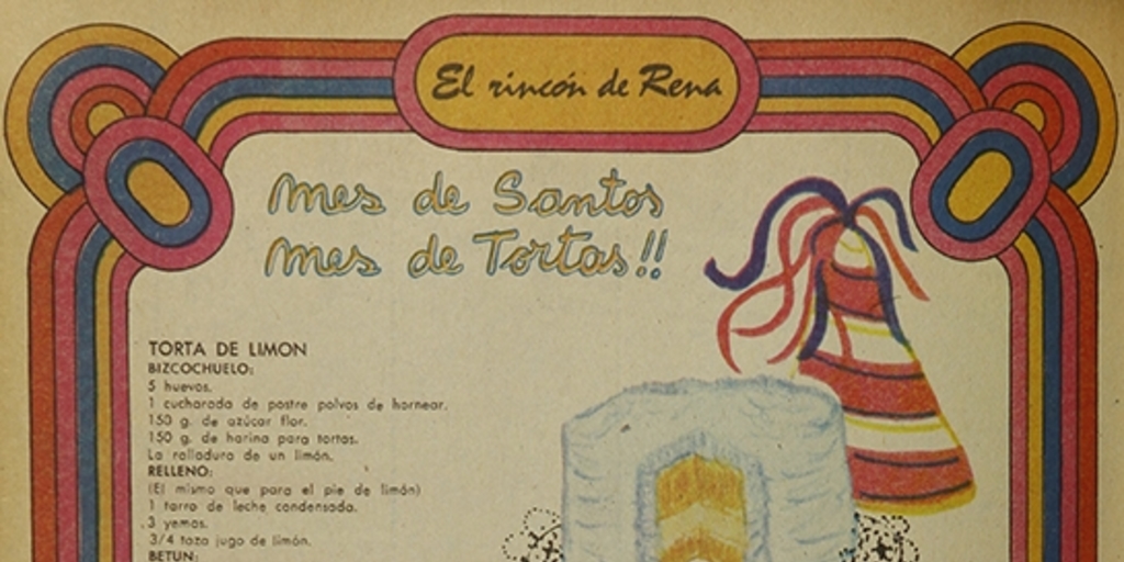 "El rincón de Rena", Mampato, (231): 32, 26 de junio, 1970.