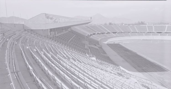 Pie de foto: Interior del Estadio Nacional, c1938