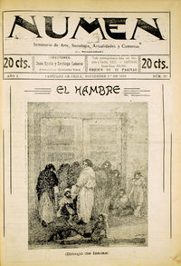 Numen. Año 1, número 29, 1 de noviembre de 1919