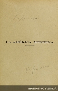 La América Moderna : tomo I, 1894