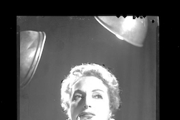 La actriz Olvido Leguía, hacia 1935