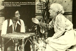Ramón Núñez y Ana González en una versión televisiva de "Ánimas de día claro" de Alejandro Sieveking