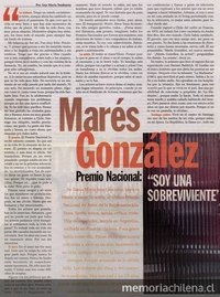 Marés González Premio Nacional