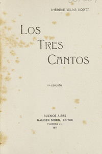 Los tres cantos (1917)