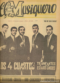 Portada de El musiquero, número 20, 1965