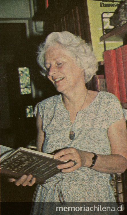 Alicia Morel, 1985.