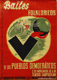 Bailes folklóricos de los pueblos democráticos, 1941