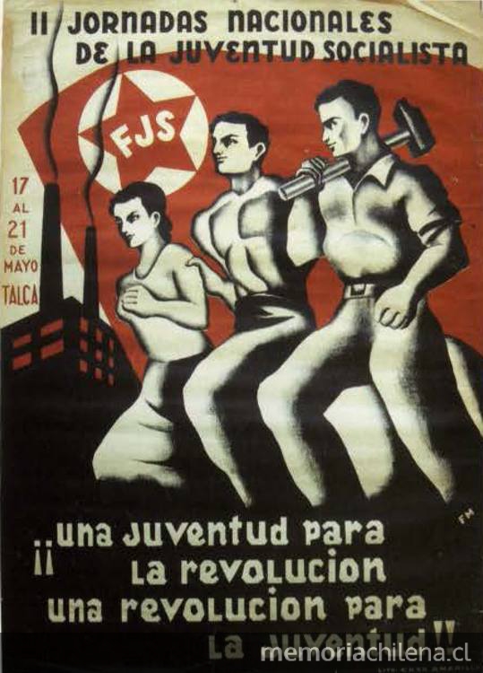 II Jornadas Nacionales de las Juventudes Socialistas, 1936